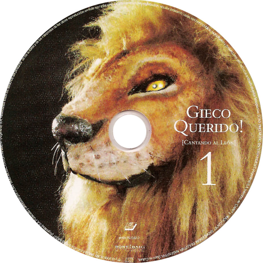 Cartula Cd de Gieco Querido! [Cantando Al Leon] 1